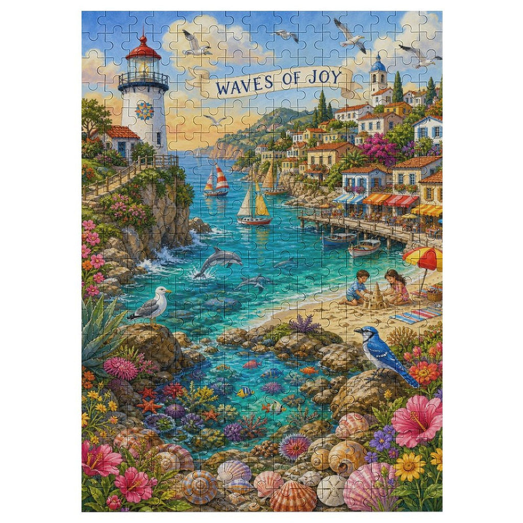 Premium Paper Jigsaw Puzzle – 300/1000 Piece Precision-Cut Puzzle with Gift Box & Reference Image